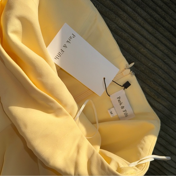 Park & Fifth Daphne Butter Yellow Bridesmaid/Prom/Formal Dress - Picture 4 of 8